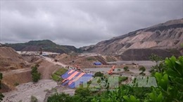 Quảng Ninh: Lấy đất đá từ bãi thải khai thác than để san gạt mặt bằng các dự án 